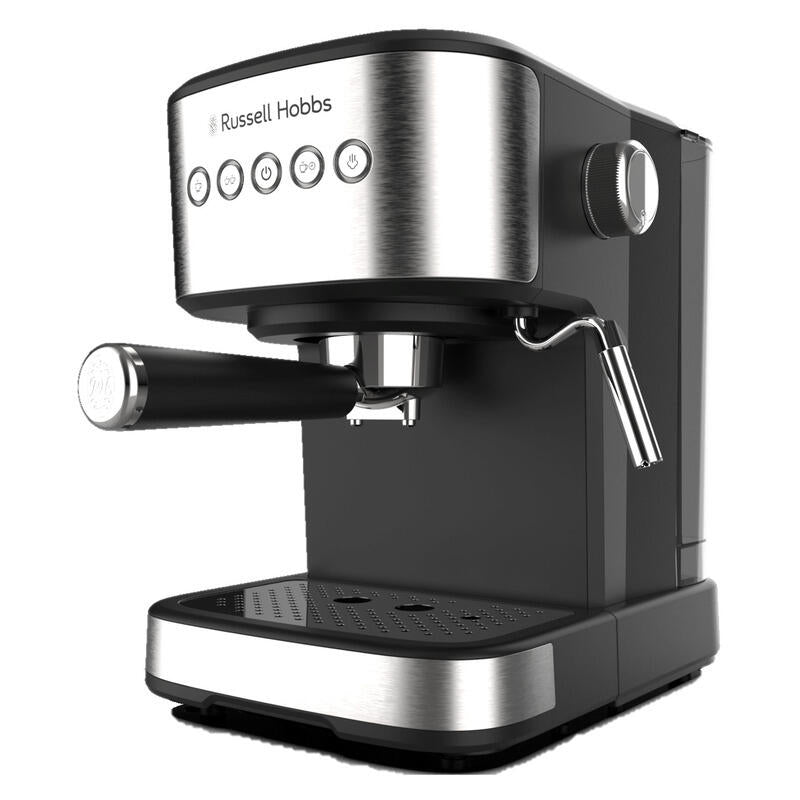 Russell Hobbs Heaton Espresso Coffee Machine - Stainless Steel/Black ...