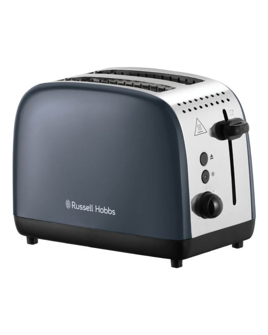 Russell Hobbs Colour Plus 2 Slice Toaster - Storm Grey