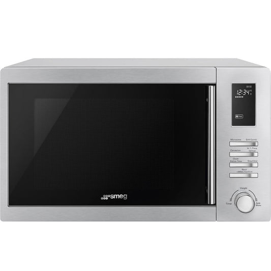 Smeg 34 Litre Convection Microwave - Stainless Steel