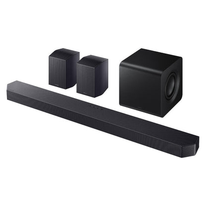 Samsung Q-Series 9.1.4 ch Atmos Soundbar with Subwoofer and Rear Speaker (2026)
