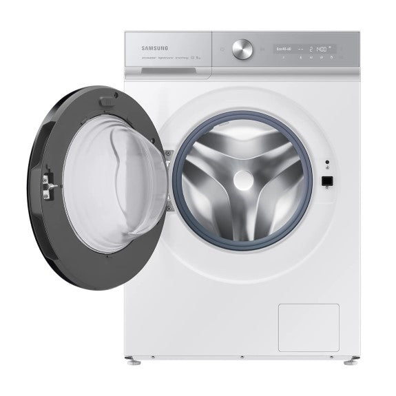 Samsung 12kg Bespoke BubbleWash Smart Front Load Washing Machine - White