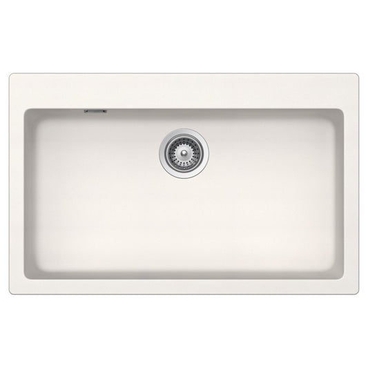 Schock Single Bowl Sink - White