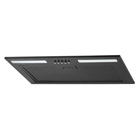 Schweigen 60cm Undermount Rangehood with In-Built Motor - Black
