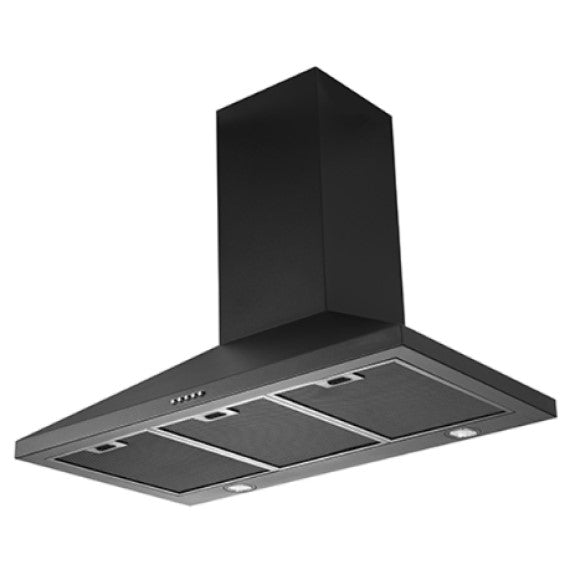 Schweigen 90cm Wallmount Rangehood - Black