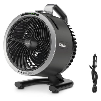 Shark FlexBreeze HydroGo Misting Portable Desk Fan - Dark Grey