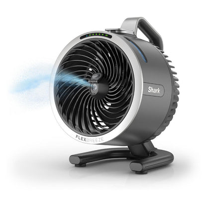 Shark FlexBreeze HydroGo Misting Portable Desk Fan - Dark Grey
