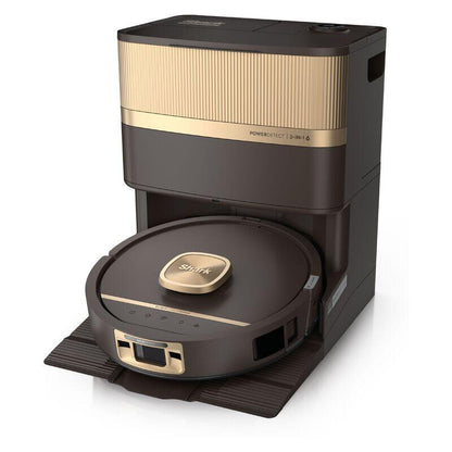 Shark PowerDetect UV Reveal 2-In-1 Vacuum & Mop - Cafe Noir