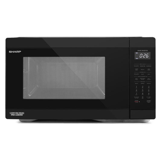 Sharp 26L Pro Airfry 1000W Convection Inverter Microwave Oven - Black