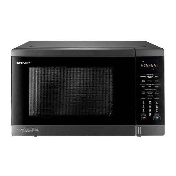 Sharp 32L Convection Microwave with Airfryer - Black Stainless