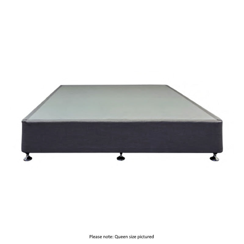 SLEEPEEZEE Designer Long Single Bed Base - Graphite