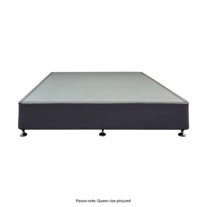 SLEEPEEZEE Designer Long Single Bed Base - Graphite