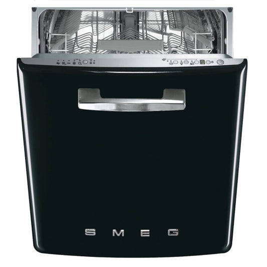 Smeg Retro Style 60cm Built-In Dishwasher - Black