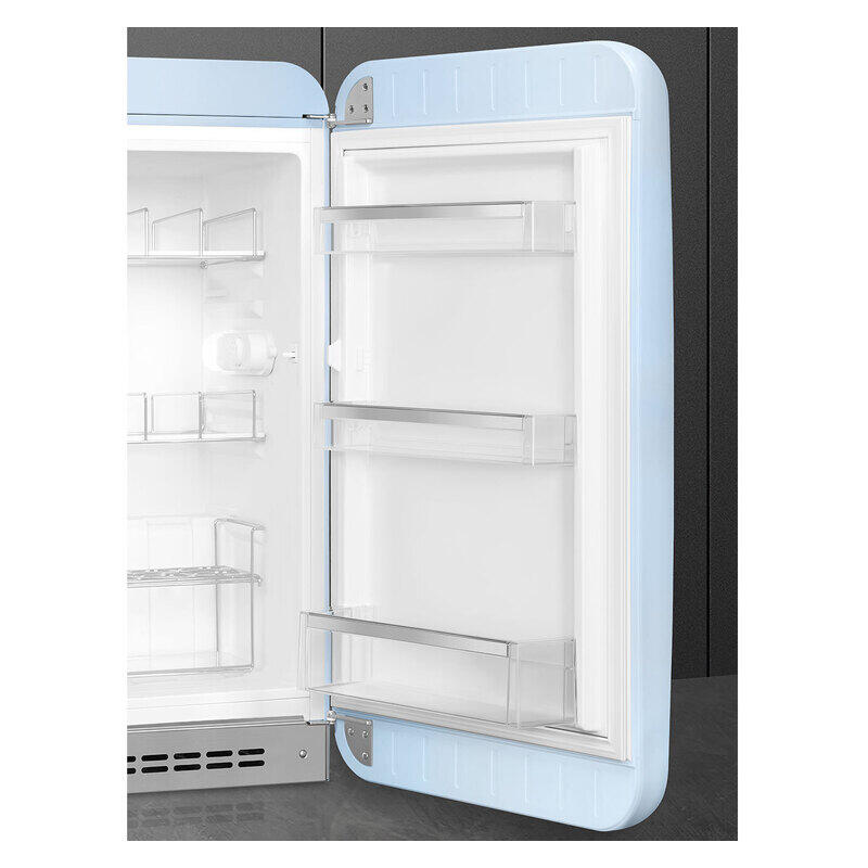 Smeg 135L 50's Style Retro Bar Fridge Right Hand Hinge - Blue