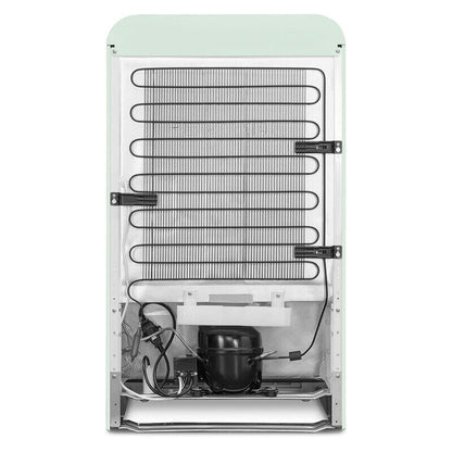 Smeg 135L 50's Style Retro Bar Fridge Right Hand Hinge - Green