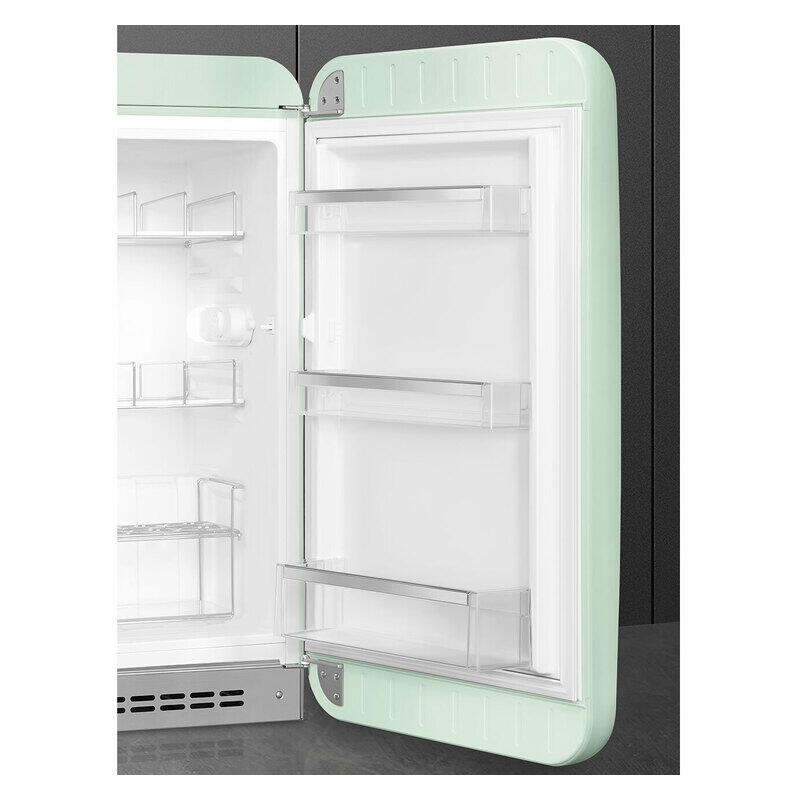 Smeg 135L 50's Style Retro Bar Fridge Right Hand Hinge - Green