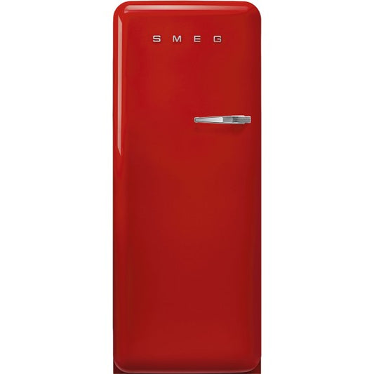 Smeg 270 Litre Retro Style L/H Refrigerator - Red
