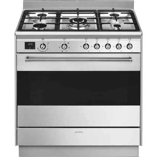 Smeg Classic 90cm Dual Fuel Freestanding Cooker