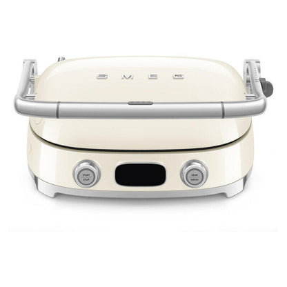 Smeg 50's Style Multigrill & Sandwhich Press - Cream