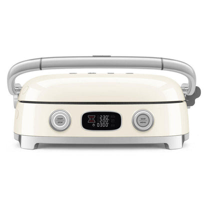 Smeg 50's Style Multigrill & Sandwhich Press - Cream