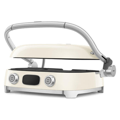 Smeg 50's Style Multigrill & Sandwhich Press - Cream