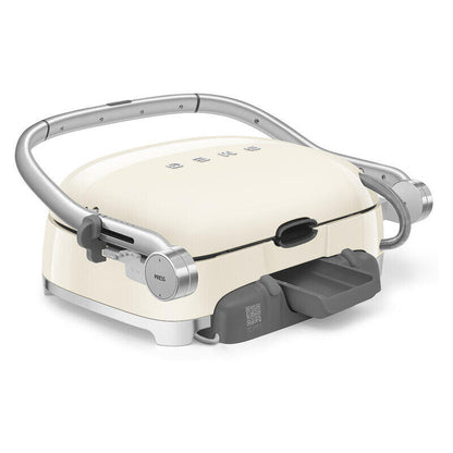 Smeg 50's Style Multigrill & Sandwhich Press - Cream