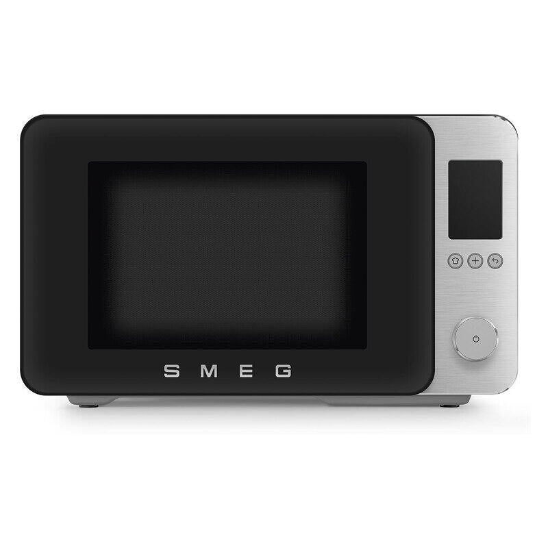 Smeg 27L Combi Microwave Oven - Matte Black