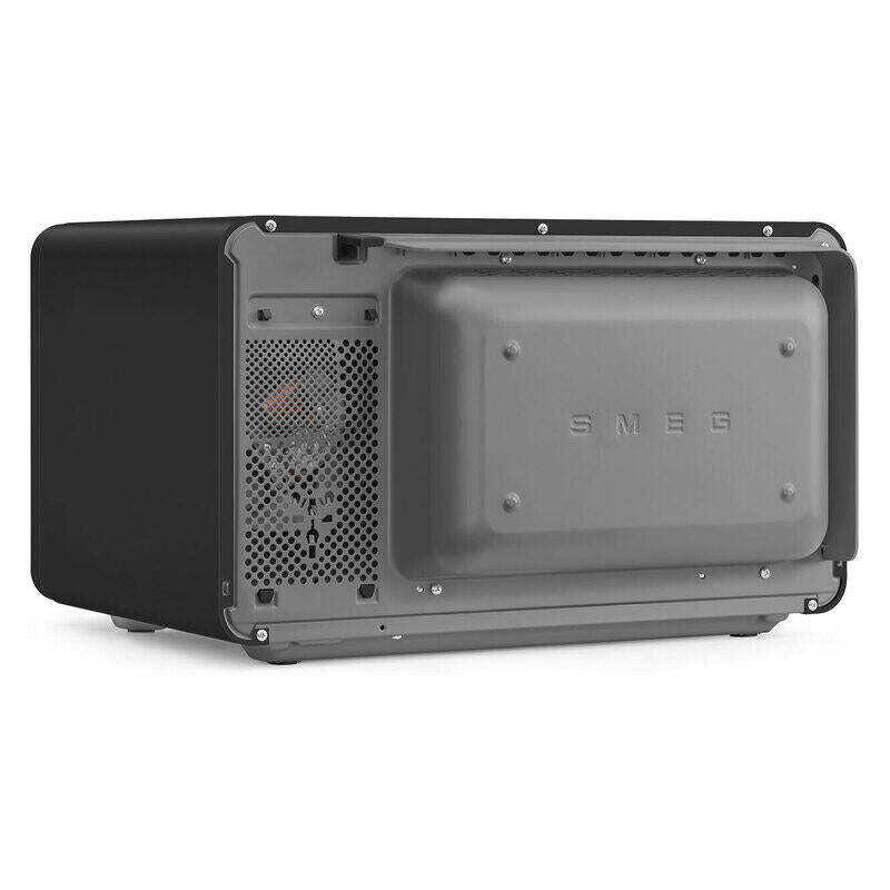 Smeg 27L Combi Microwave Oven - Matte Black