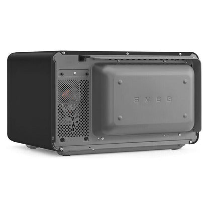 Smeg 27L Combi Microwave Oven - Matte Black