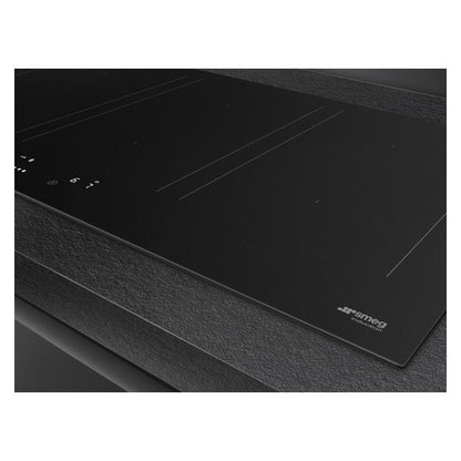 Smeg 90cm Classic Induction Cooktop with Autovent 2.0 - Matte Black