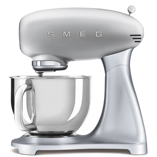 Smeg Retro Style Stand Mixer - Silver