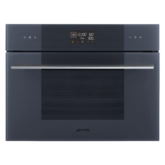 Smeg 45cm Built-In Microwave Oven - Grey (Linea Micro Combi Galileo)
