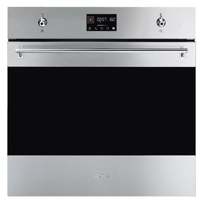 Smeg 60cm Pyrolytic Built-In Oven with 10 Functions - Stainless Steel (Classic)