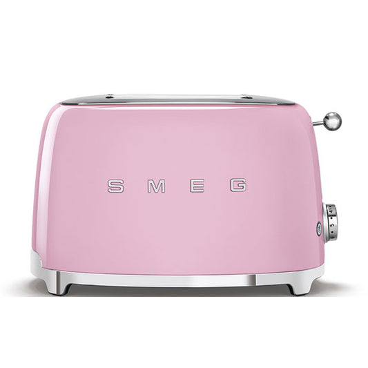 Smeg Retro Style 2 Slice Toaster - Pink