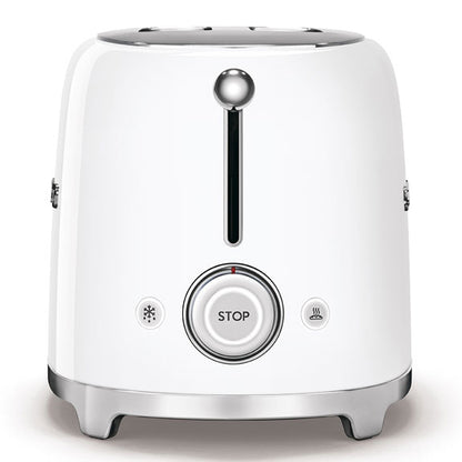 Smeg Retro Style 2 Slice Toaster - White