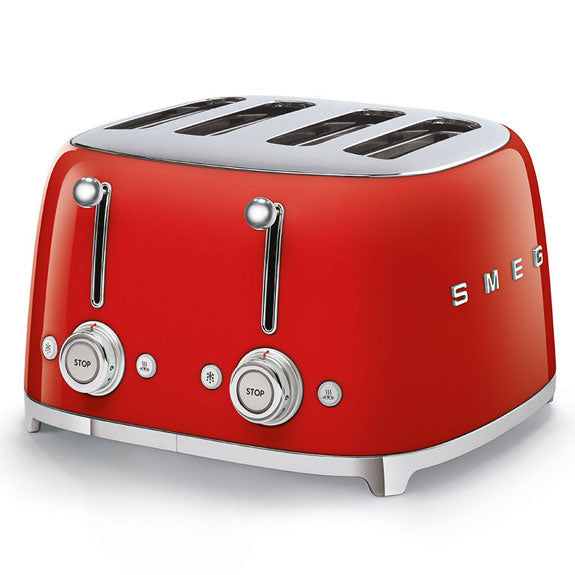 Toaster Roti Smeg Smeg Retro Style 4 Slice Toaster - Red – Billy Guyatts