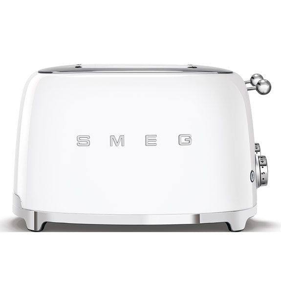 Smeg Retro Style 4 Slice Toaster - White
