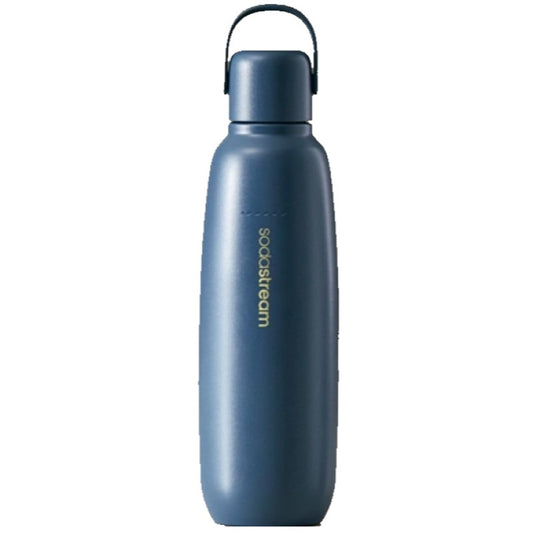Sodastream Fizz & Go Metal Water Bottle - Blue