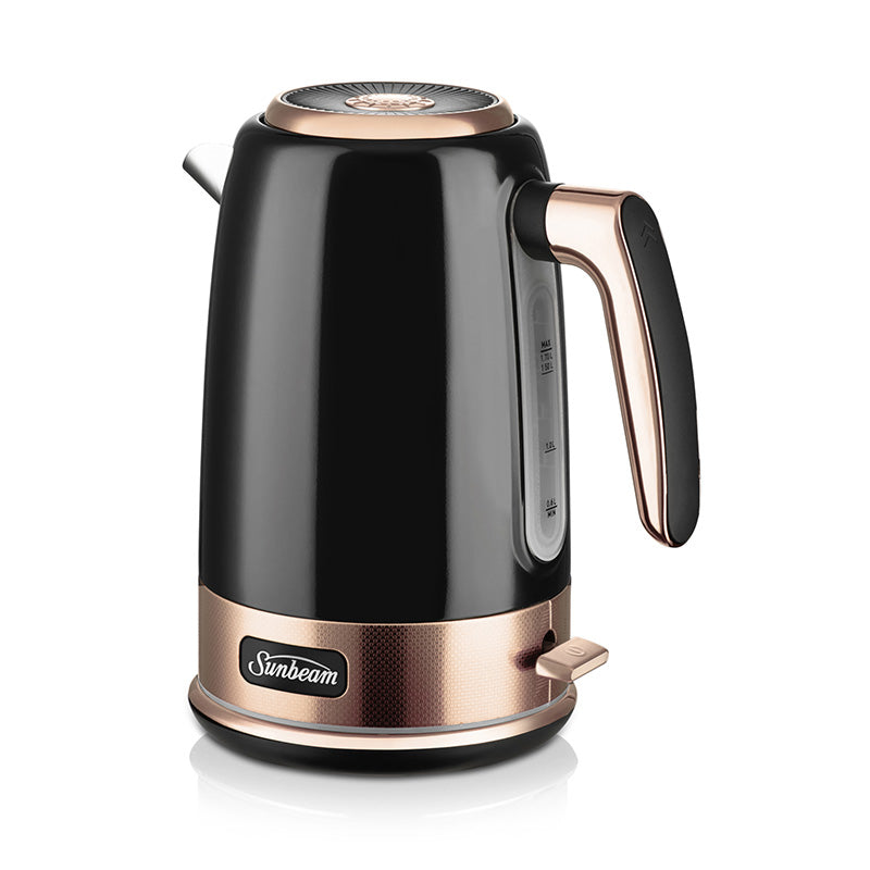 Sunbeam 1.7 Litre New York Collection Jug - Black/Bronze