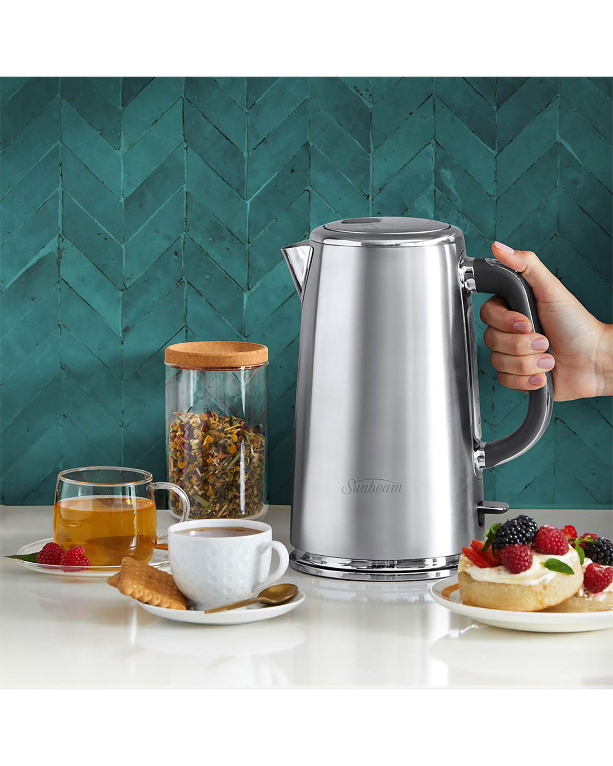 Sunbeam Arise Collection 1.7 Litre Kettle - Stainless Steel