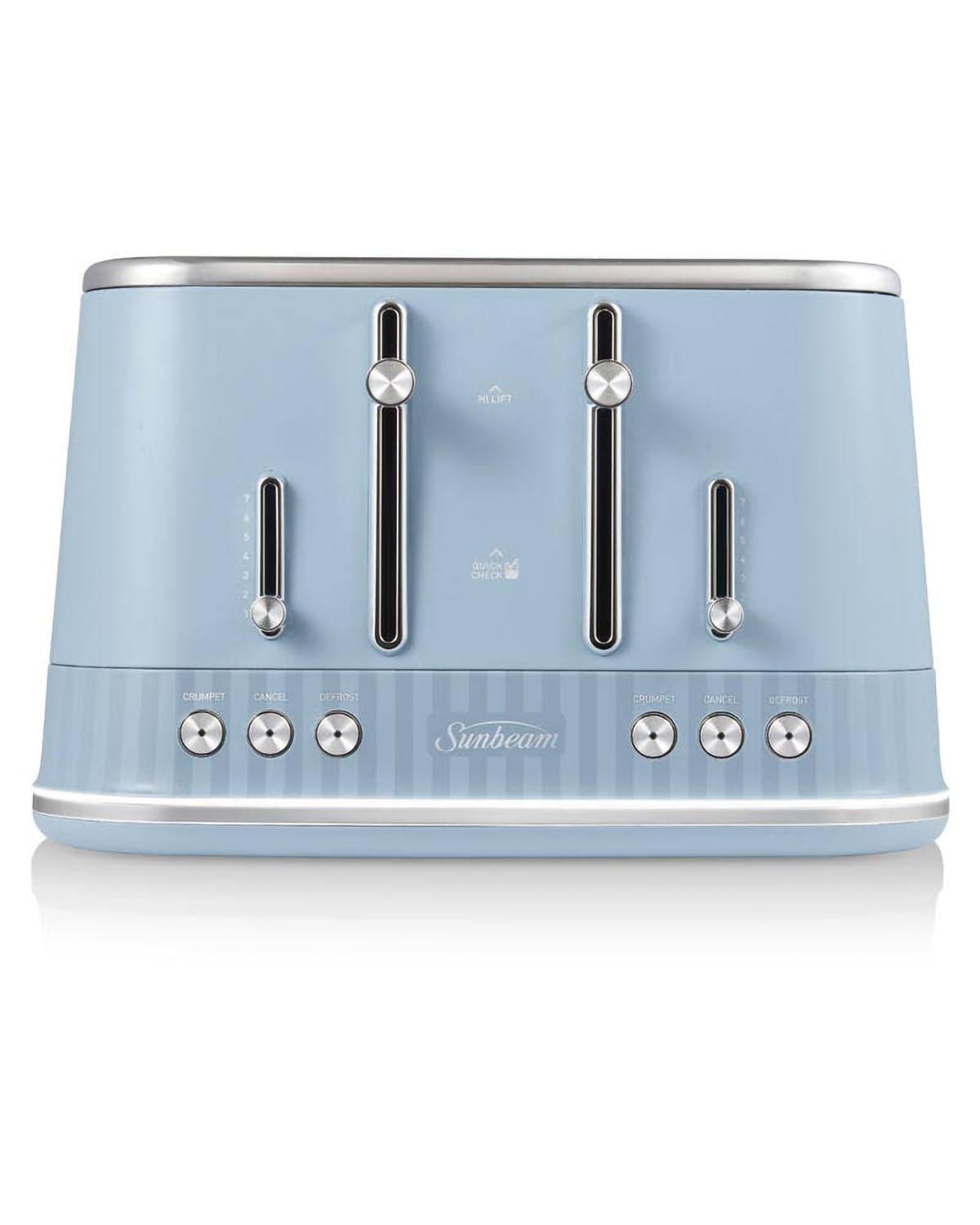 Sunbeam French Riviera Collection 4 Slice Toaster - Morning Haze