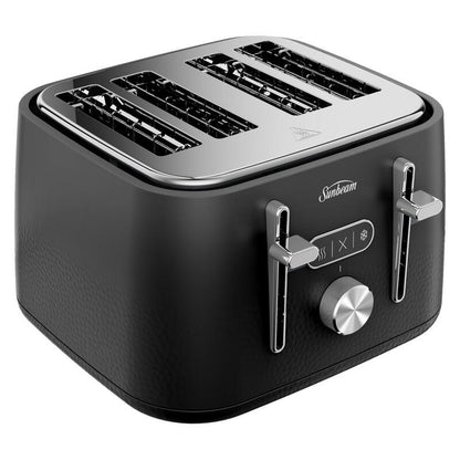 Sunbeam Freya Collection 4 Slice Toaster - Black