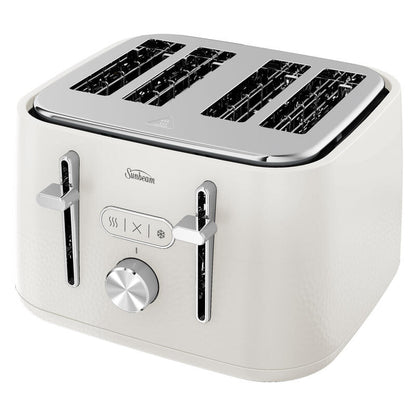 Sunbeam Freya Collection 4 Slice Toaster - White