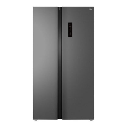 TCL 505 Litre Side by Side Fridge - Grey