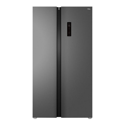 TCL 505 Litre Side by Side Fridge - Grey