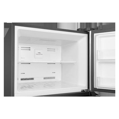 TCL 420L Top Mount Fridge Freezer - Crystal Ash Grey