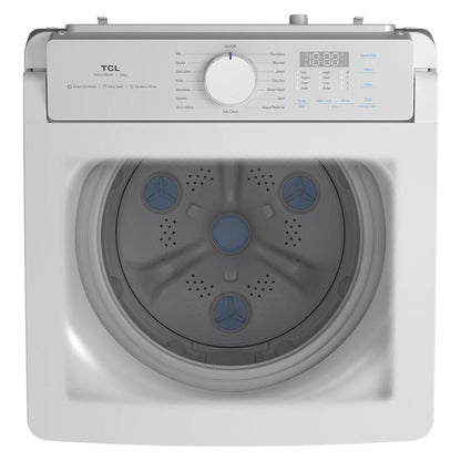 TCL 10kg Top Load Washer with Rear Control