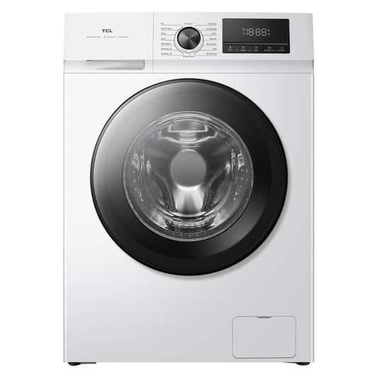 TCL 7.5kg Front Load Washing Machine - White