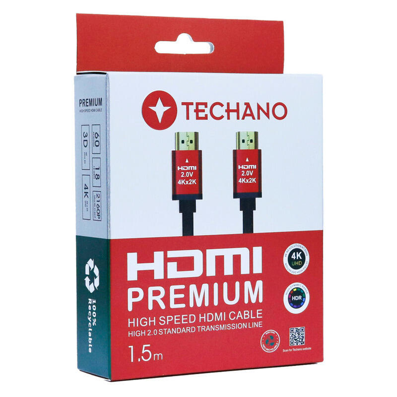Techano 1.5M 4K UHD HDMI Cable