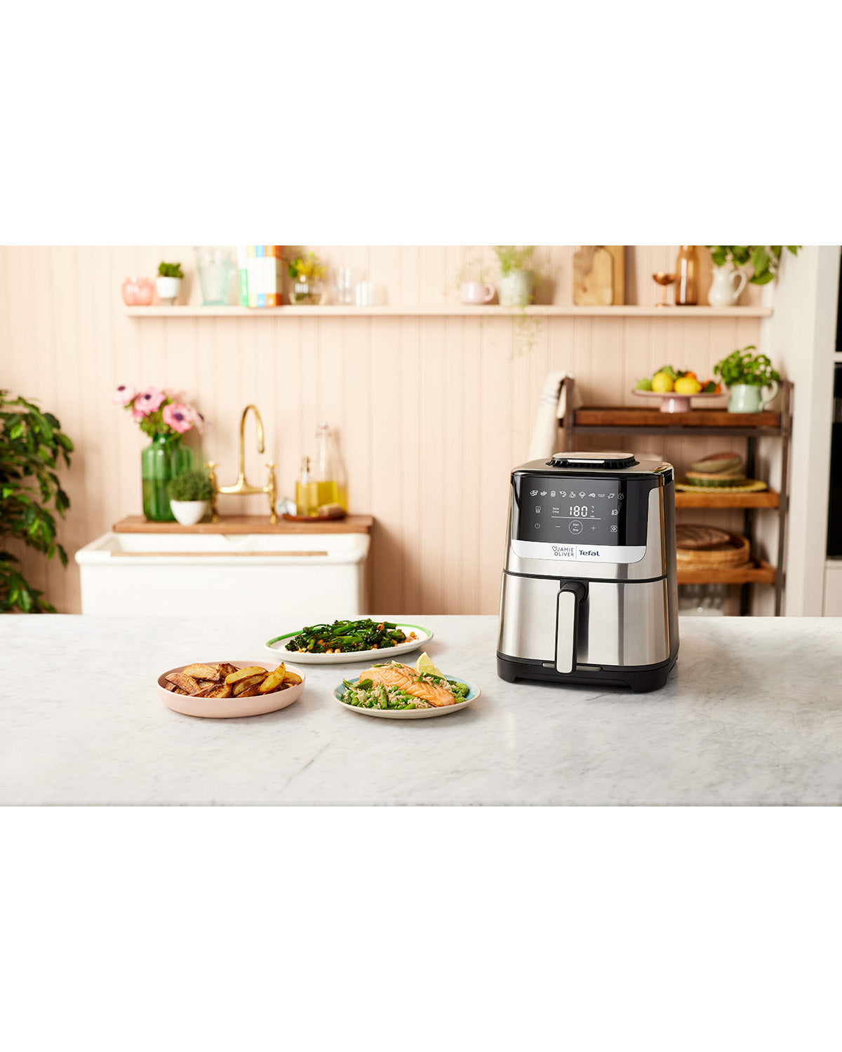 Tefal 5L Jamie Oliver Easy Fry Silence & Grill