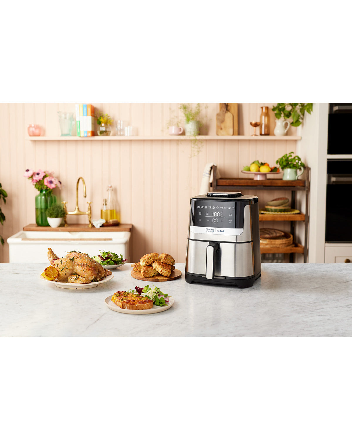 Tefal 5L Jamie Oliver Easy Fry Silence & Grill
